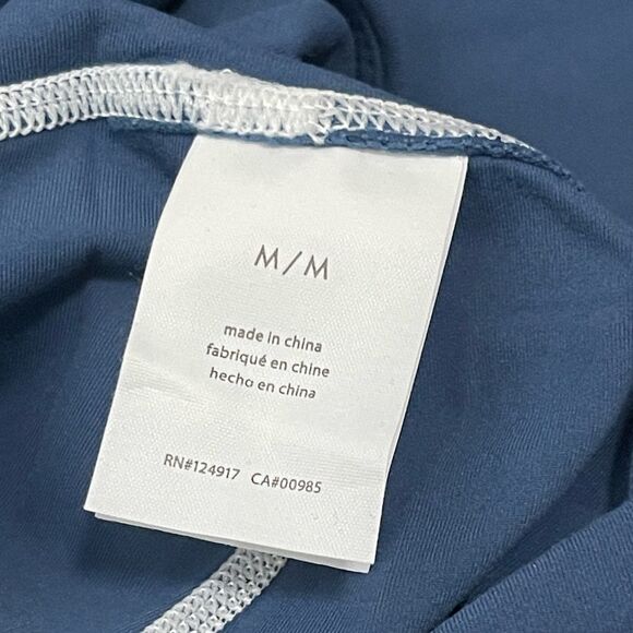 WeWoreWhat Blue Leggings with White Trim - Picture 7 of 12